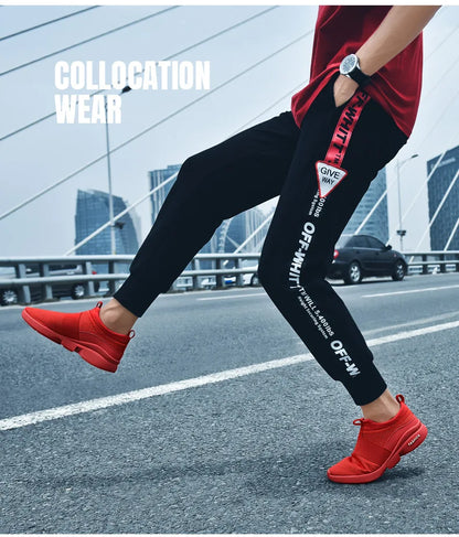 Men Shoes New Loafers Comfortable Fashion Mesh Man Casual Sneakers Couple Shoes Lightweight Non-slip Walking Footwear Size 48