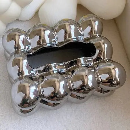 Geometry Tissue Box Cover Decorative Facial Tissue Holder Case Container for Bedroom Tissue Box Covers Rectangular Ceramic