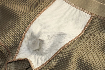 4 Stück Herren-Boxershorts, Eisseide, Unterwäsche, Unterhose, kühl, atmungsaktiv, sexy, schlankes Höschen, Netz-Dessous