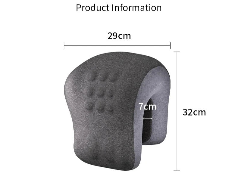 2025 Upgrade Memory Foam Multifunctional Nap Pillow for Office Desk, Portable Ergonomic Neck Support Cushion - Desk Sleeping Aid.