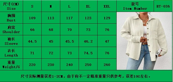 Summer 100% Cotton Women Shirts Casual Turn Down Collar Shirt Top Long Sleeve Top Office Lady Elegant Blouses for Women Blusas.