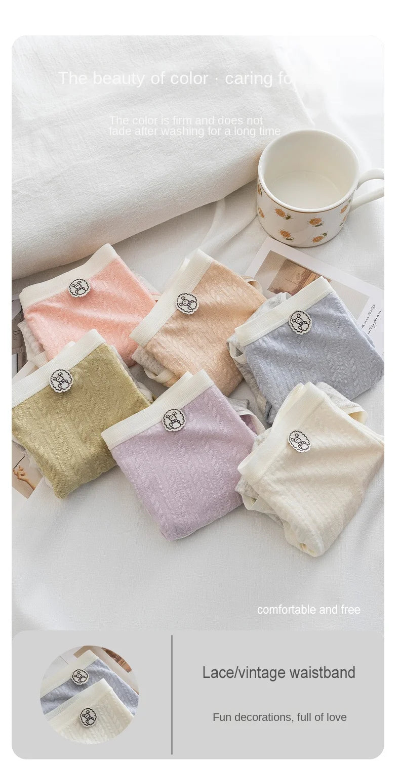 Panties for Menstruation Cotton Menstrual Panties Mid Waist Period Underwear Culotte Menstruelle Leak Proof Bragas Menstruales.