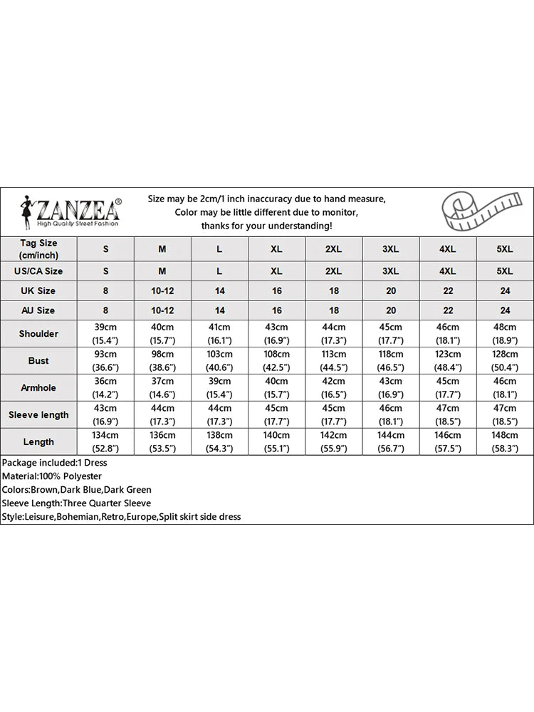 Zanzea Mode Frühling Revers Hals 3/4 Ärmel solide Kaftan Sommerkleid elegante Frauen langes Hemd Kleid Robe Femme Arbeit Party Vestido.