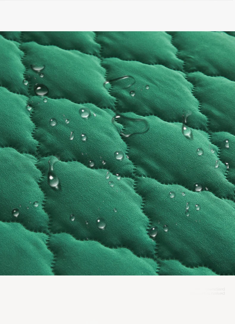 Waterproof Mattress Cover Thickened Padding Comfortable Fabric Bed Cover Bed Linen Bed Sheets Set Mattress Protector for Home.