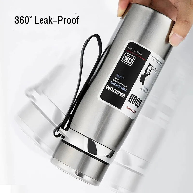 600ML/1000ML/1500ML Double Stainless Steel 316 Thermal Flask With Filter Portable Coffee Tea Thermal Bottle Travel Tumbler.
