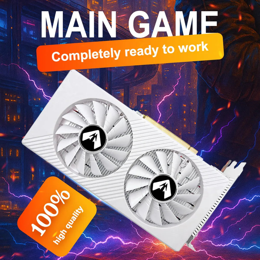 SOYO Graphics Cards Radeon RX580 8G GDDR5 Memory Video Gaming Card PCIE3.0x16 GPU Desktop Computer Components AMD RX 580 8G.