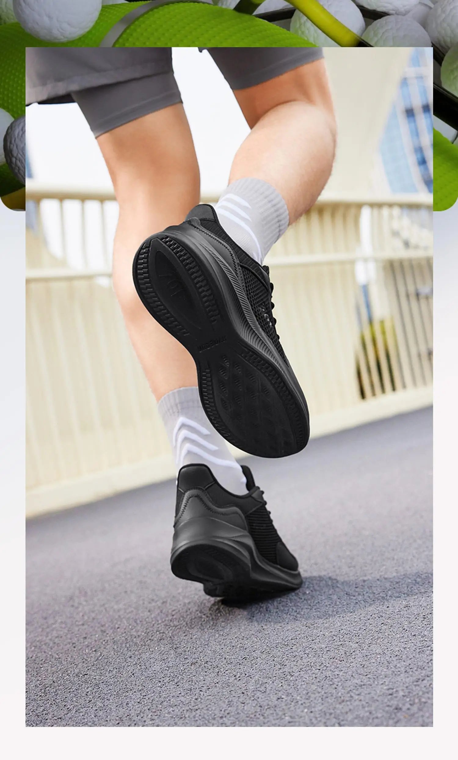 361 Degrees Men Running Shoes Wear-resistant Comfortable Soft Supportive Jogging Lightweight Breathable Male Sneakers 672422252.
