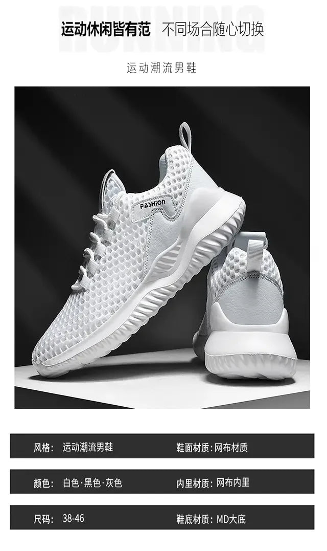 Sommer Tennis Casual Mesh Schuhe Atmungsaktive Hohl training fitness Plattform Weichen Boden Läuft Leichte Vulkanisierte Schuhe.