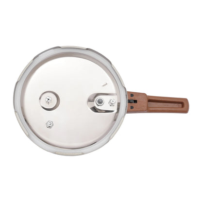 7L 24cm 80kPa Stainless Steel Pressure Cooker Beige Pressure Cooker For Cooking Kitchen Pot For Homes Fast Restaurants Hotels.