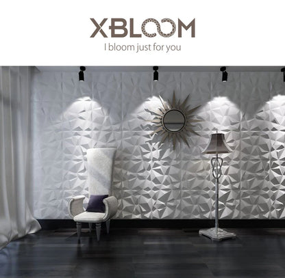 12pcs 50cm house wall renovation Stone 3D wall panel non-self-adhesive 3D wall sticker art tile wallpaper room bathroom ceiling