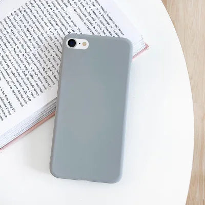 Case For iphone 7 8 SE 2020 2022 Shockproof TPU Liquid Silicone Protective Phone Back Cover for iphone SE 2020 2022 soft Case.