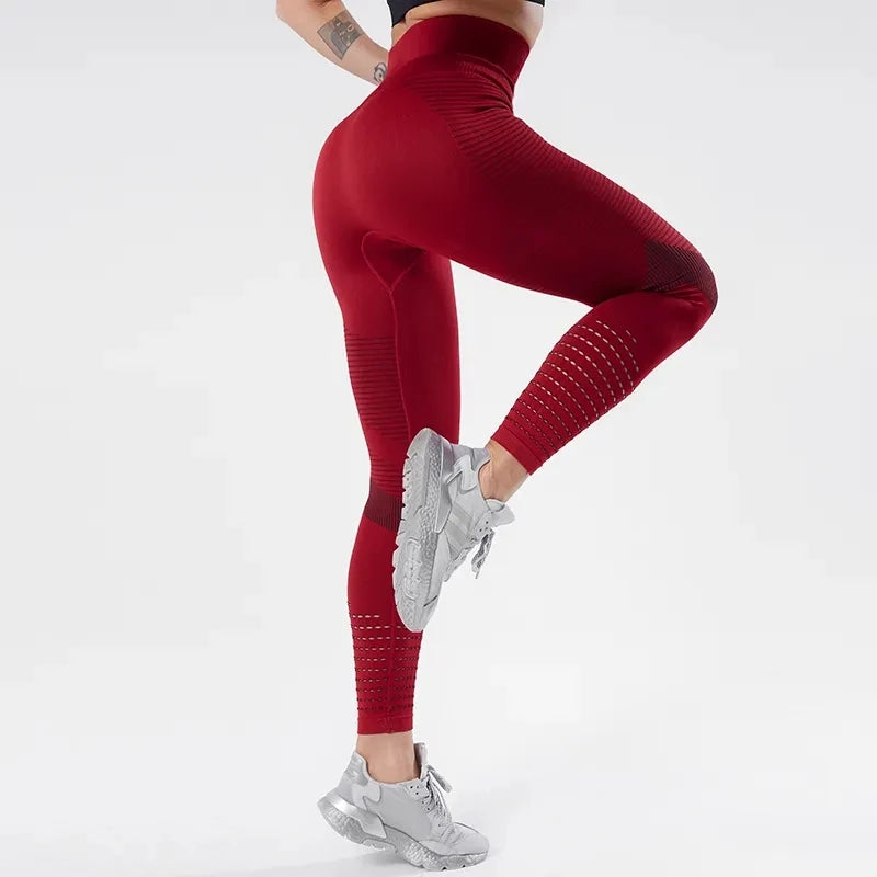 Frauen Fitness Leggings Hohe Taille Nahtlose Leggings Sportswear Atmungsaktive Weibliche Workout Legging.