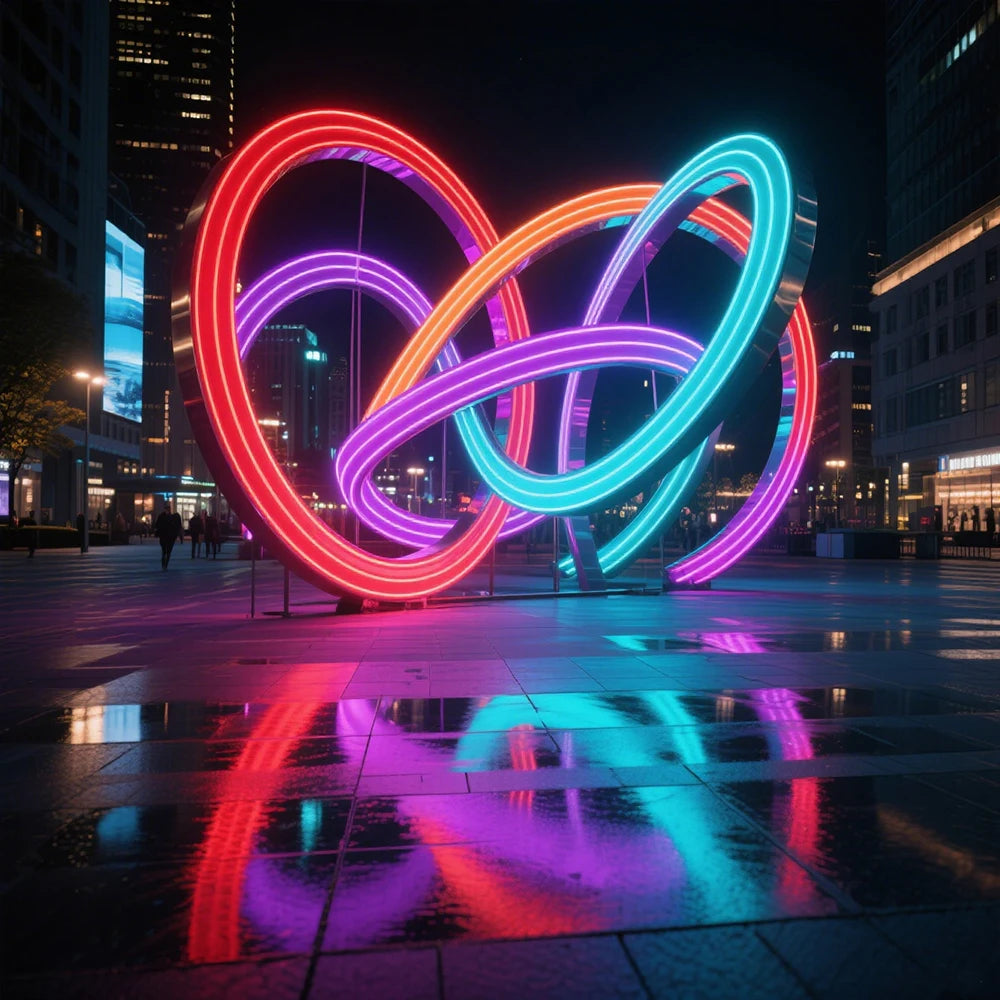 220V Neon LED Strip Light 360 Degree Round Tube Red/Green/Blue/Warm White Flexible Rope 120Leds/m Waterproof EU Plug Home Decor.