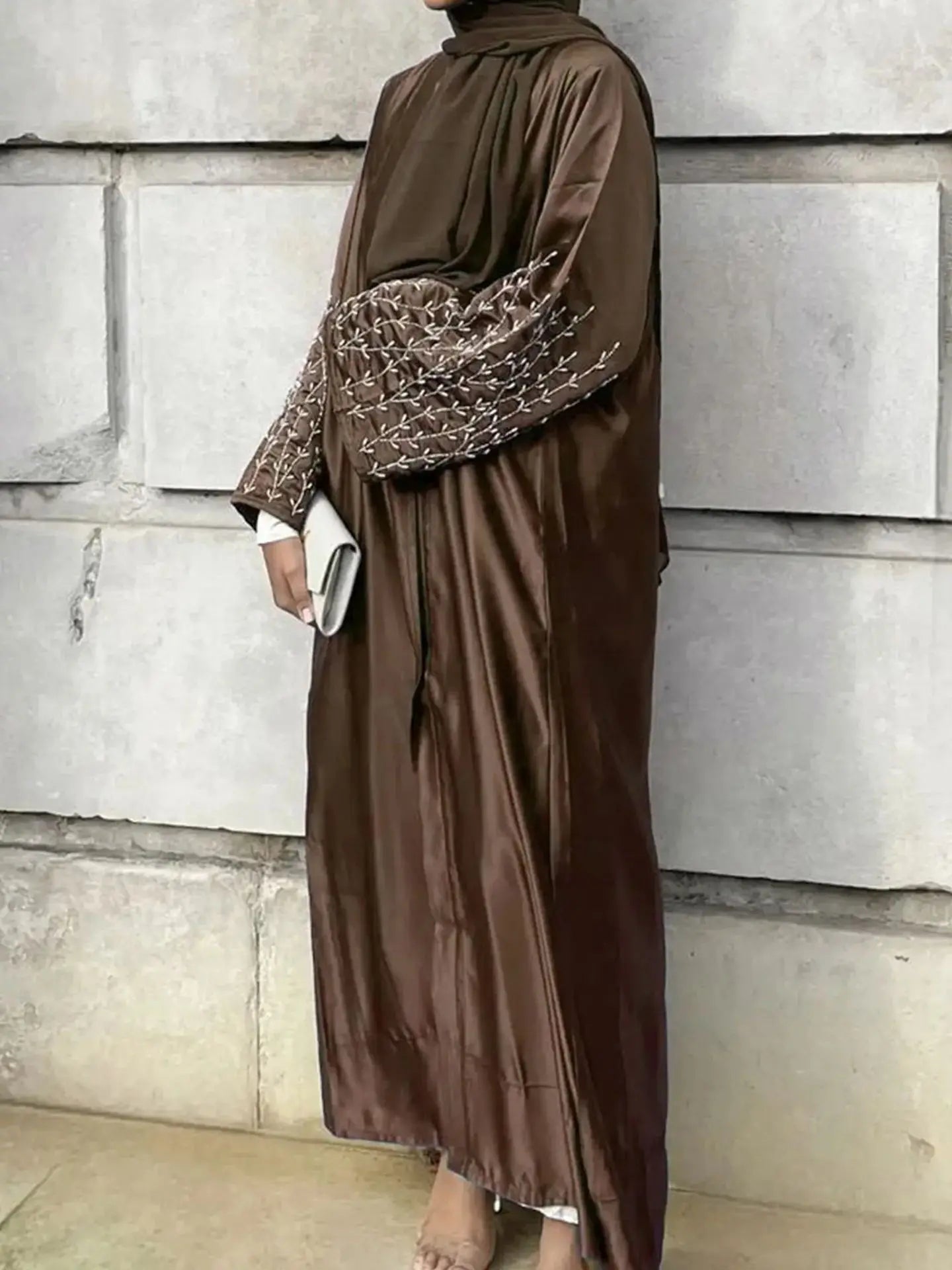 Ramadan Open Abaya Damen Dubai Luxury Islam Muslim Modest Kimono African Dresses For Women Kebaya Kaftan Robe Musulman.