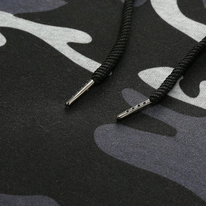 Men's Sportswear Set Two-piece Casual Jogging Warm Breathable Fitness Sportswear Set Military Tactical Hoodie + Trousers.