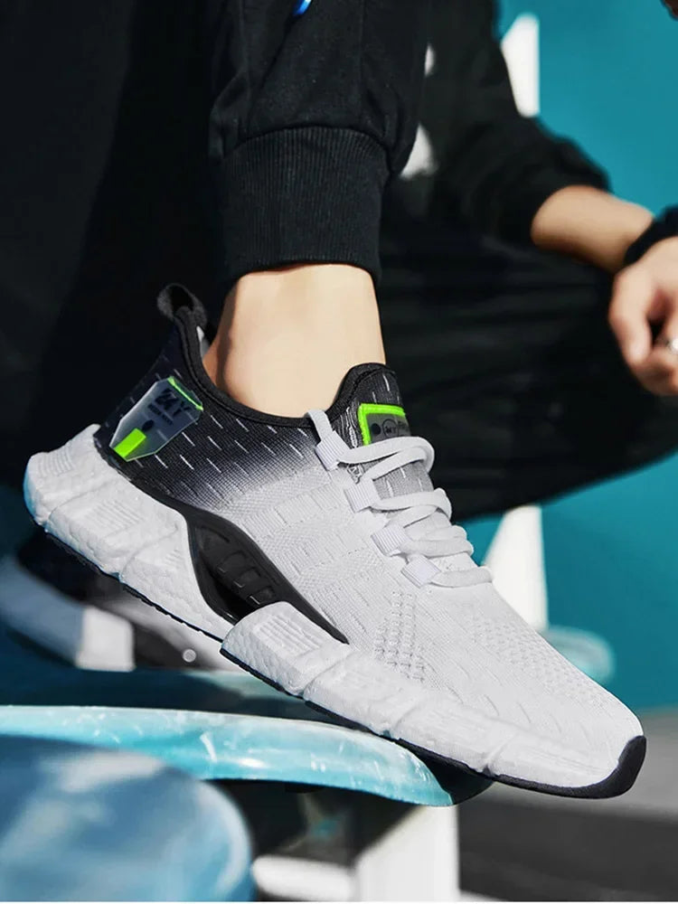 New Fashion Runnning Sport Shoes Men Sneakers Lightweight Breathable Mesh Comfortable Men's Casual Shoes Outdoor Jogging Zapatos