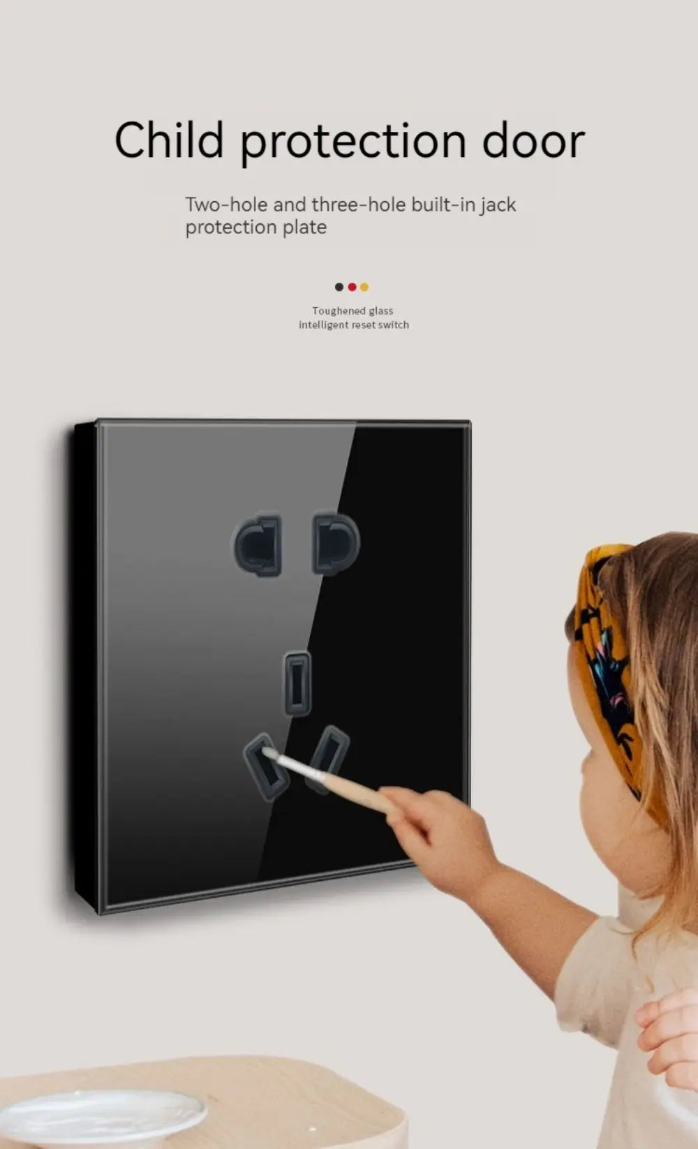 Glasscheibe Wand schalter LED europäische 16a Steckdose Retro Kippschalter eu uk Standard 2-Wege-Buchse 1-4gang USB Home Dekoration.