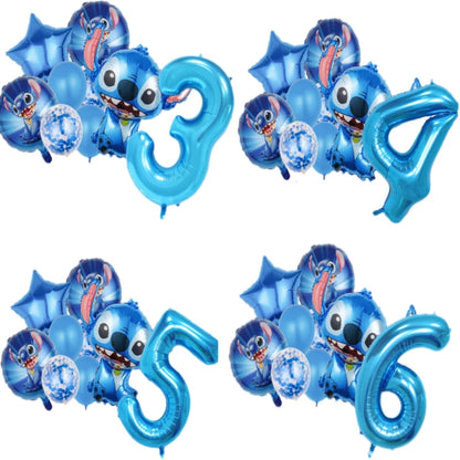 Disney Lilo und Stitch Geburtstag Party Dekoration Geschirr Tasse Teller Tischdecke Luftballons Thema Party liefert Banner Hintergrund.
