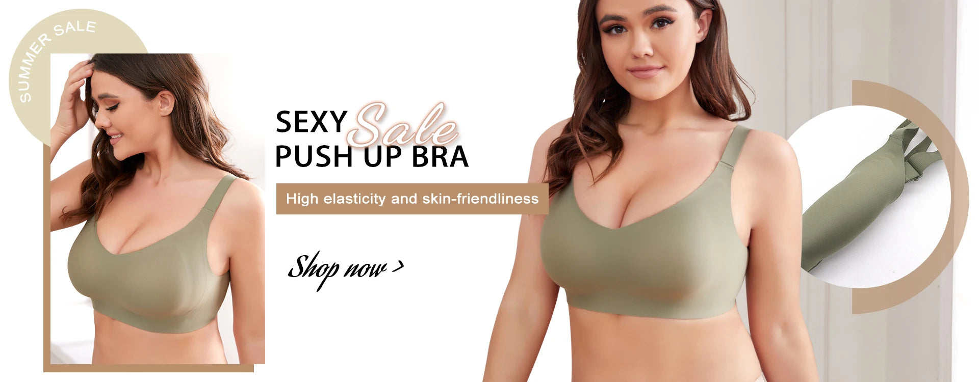 FallSweet Plus Size Bra Active Bras for Women Comfort Seamless Bralette Push Up Sport Brassiere Sexy Intimate Lingerie.