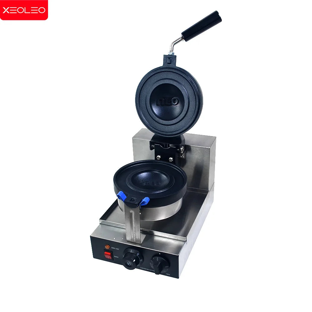 XEOLEO 1300W Electric Ice Cream Waffles UFO Burger Maker Hamburg Gelato Panini Press Machine Sandwich Press Maker.