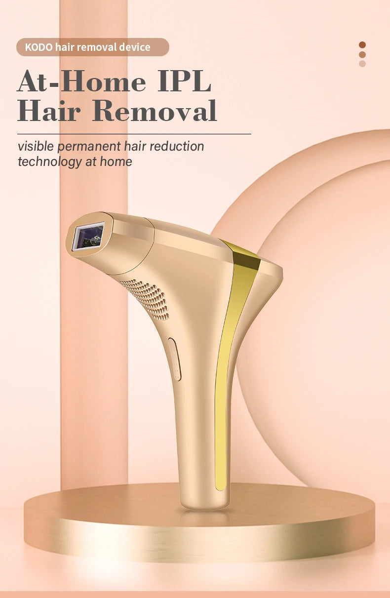 KODO 2025 High-end customization ice Laser Hair removal Laser Epilator Permanent IPL Painless Photoepilator 4 in 1 face and body.