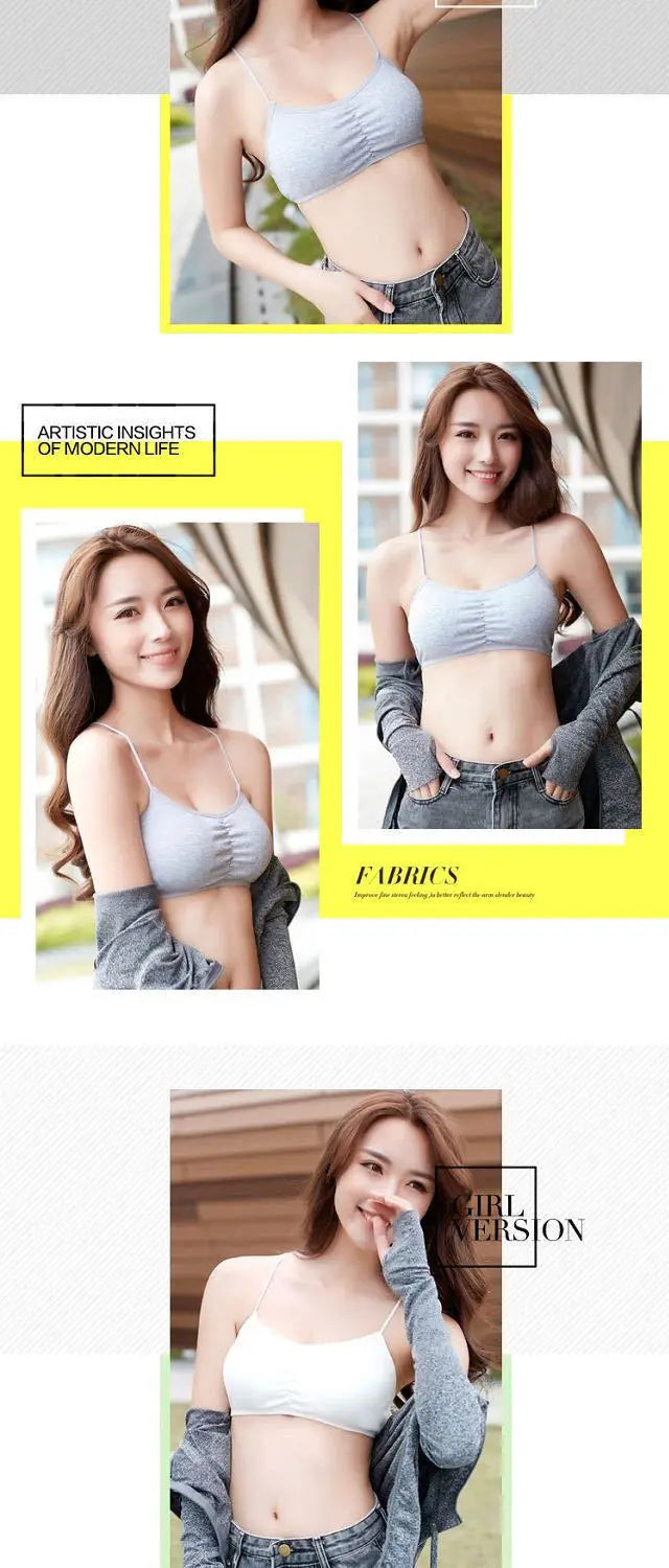 1pcs Womens Top Cross Strap Sports Bra Thin Push Up Sport Bra Yoga Gym Crop Tops Brassiere Fitness Breathable Girls Student Bras.