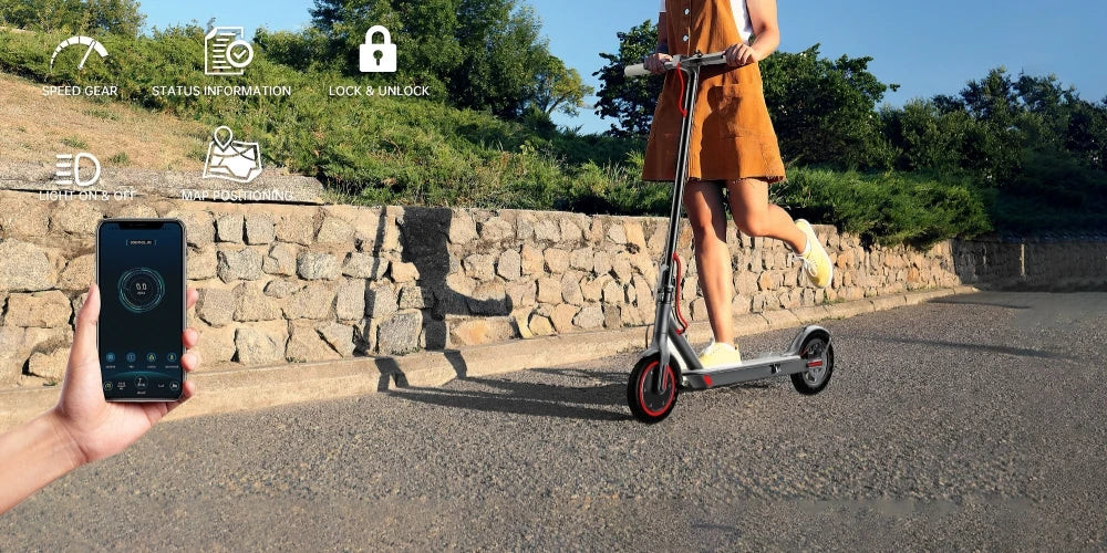 JUICEASE Adult Electric Scooter 31/35km/h 500W/1000W 35KM/50KM Long Range 8.5/10Inch Tyre 10.5/14.5Ah Large Battery Kick Scooter.