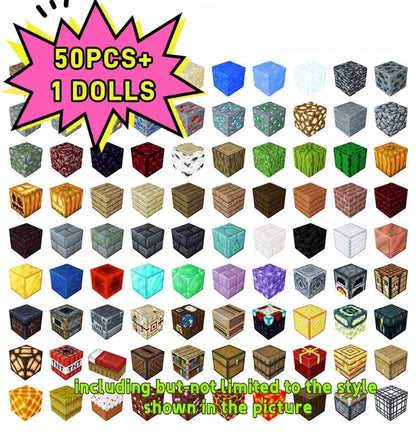 500pcs DIY Magnetics Building Blocks Mini World Magnetic World Kids DIY Model Building Blocks Puzzle Blocks For Children's TOYS.