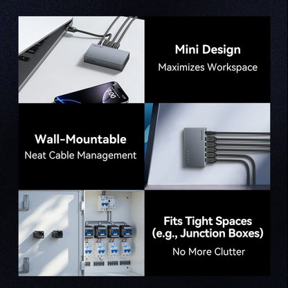 Vention 1000Mbps Gigabit Network Switch Expansion 5 Ports RJ45 Ethernet Switch Splitter Adapter for Router Lan Hub Plug and Play.