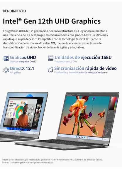 【New】Teclast F16Pro Laptop 15.6 Inch 1920X1080, 12Gb / 16Gb Ram, 256Gb / 512Gb Rom, Backlit Keyboard, for Intel N95, Mini-Hdmi.