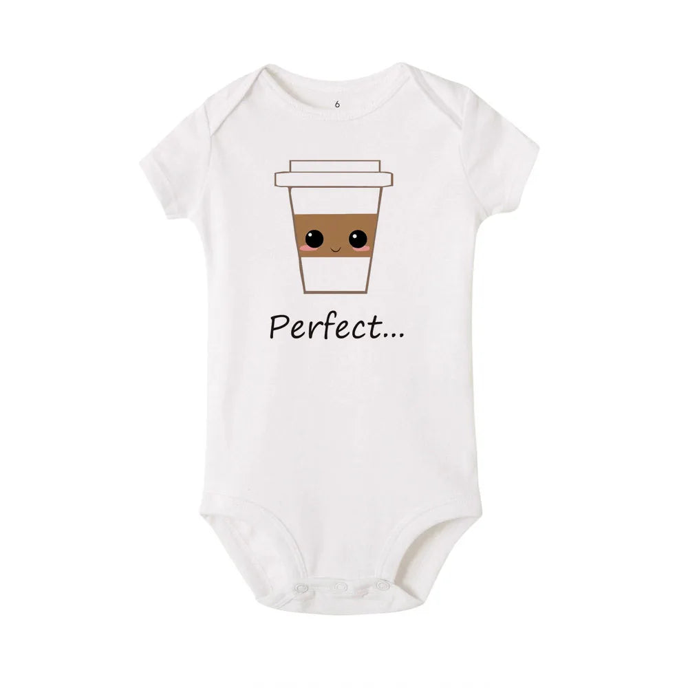 Perfect Together Twin Babykleidung Lustige Zwillings-Outfits Strampler Junge Mädchen Duschgeschenk Sommer Kurzarm-Bodys Bruder/Schwester