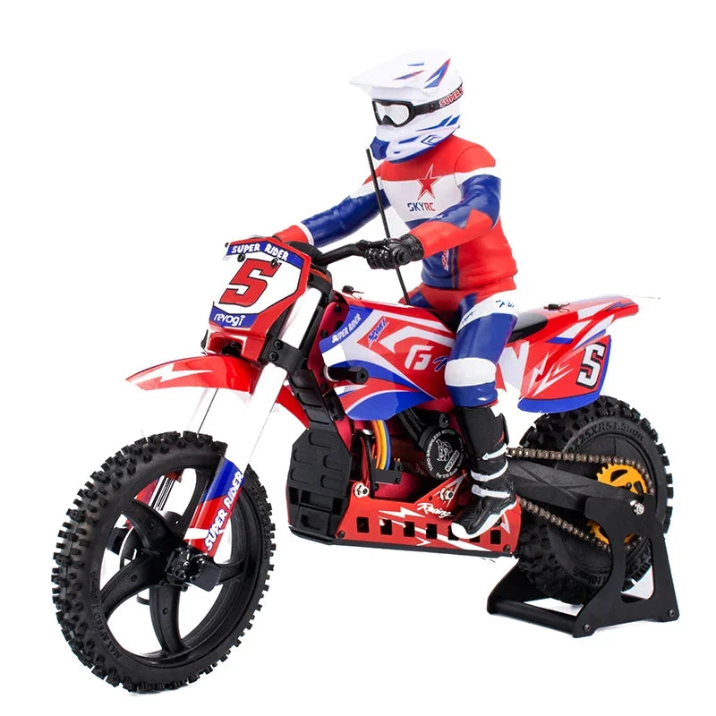 SKYRC SR5 Motorcycle RTR Brushless 1/4 Simulation RC Electric Remote Control Off-Road Cars Dirt Bike Adult Children's Toys.