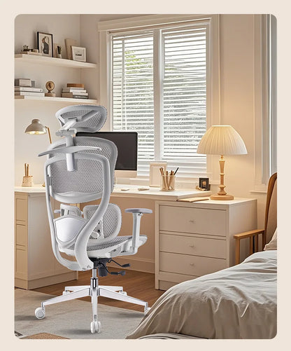 Drehbarer ergonomischer Sessel Design Fußstütze Executive Günstiger Bürostuhl Executive Europäische bequeme Silla Gamer-Möbel