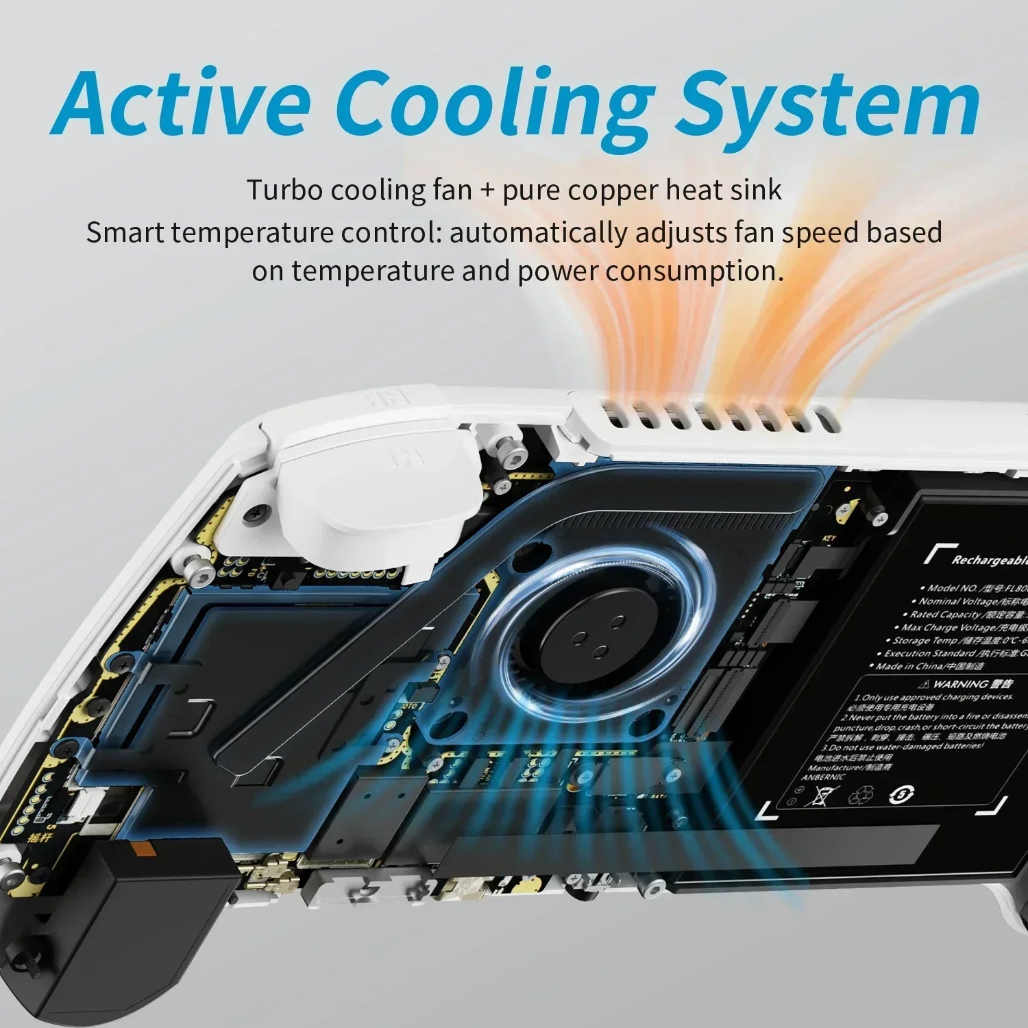 ANBERNIC RG557 Portable Game Console , 5.48" AMOLED Display, 8300mAh , Android 14, Retro Video Game Player For Birthday Gifts.