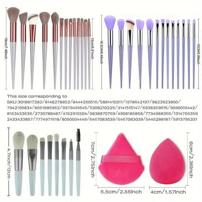 Makeup Brush Set Soft Fluffy Professiona Cosmetic Foundation Powder Eyeshadow Kabuki Blending Make Up Brush Beauty Tool Makeup.