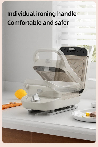 600W Electric Sandwich Maker Waffle Maker Multi-baker Breakfast Machine Toaster Baking Pancake Sandwichera Double Side Heat.