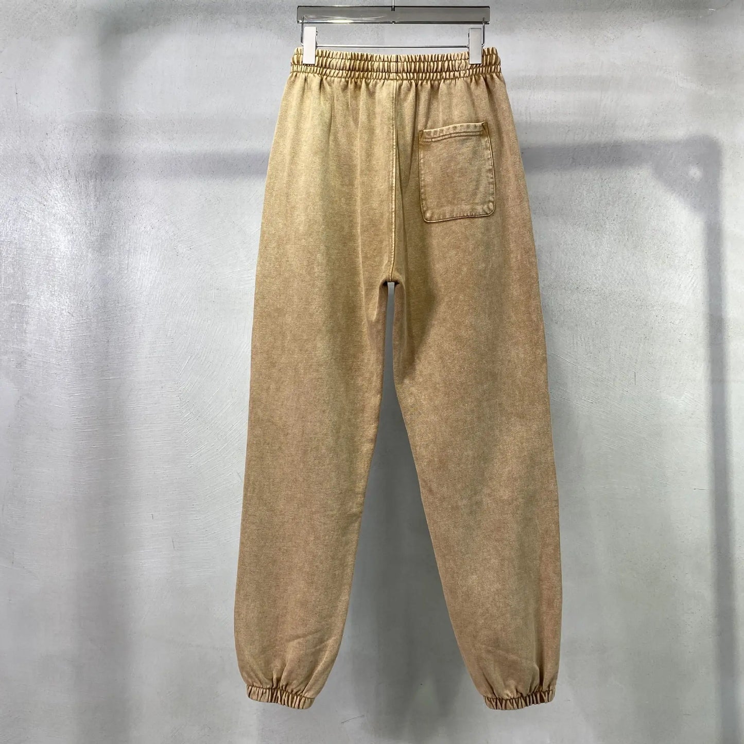 Vier Jahreszeiten Neue Mode Für Männer Casual Trendy Amerikanischen Gewaschen Gewachst Lose Einfarbig Hosen Gerade Jogger Hosen Männliche Hosen