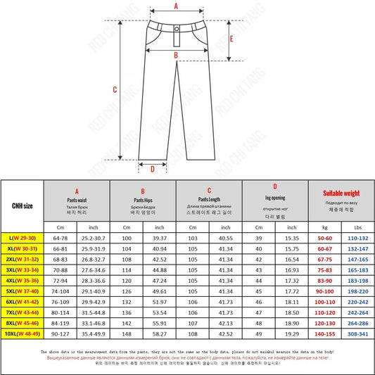 10XL Big Size Men's Summer Casual Pants Straight Fit Elastic Waist Trouser Male Classic Office Plus Large Stretch Zipper Pocket.