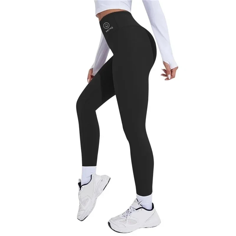 1pc Frauen Hohe Taille Yoga Leggins Gym Sport Strumpfhosen Frau Laufhose Sexy Butt Hebe Leggings Gym Fitness Push-Up leggins ﻿.