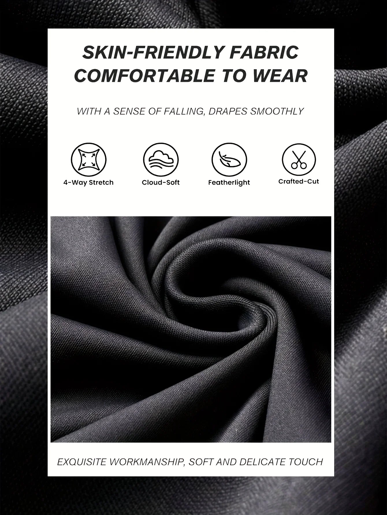 Eng anliegende Schlaghose für Damen im Frühling und Sommer mit hoher Taille, lange schwarze Hose mit schmalem Bein, dünne Hose mit weitem Bein für schlanke Frauen.