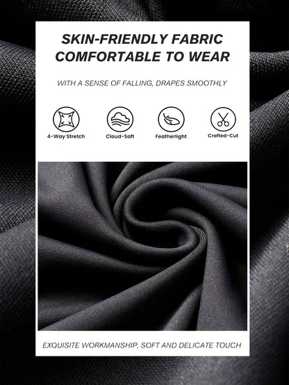 Eng anliegende Schlaghose für Damen im Frühling und Sommer mit hoher Taille, lange schwarze Hose mit schmalem Bein, dünne Hose mit weitem Bein für schlanke Frauen.