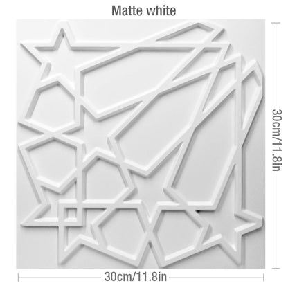 house wall renovation geometric 3D wall panel non-self-adhesive 3D wall sticker art ceramic tile wallpaper room bathroom ceiling