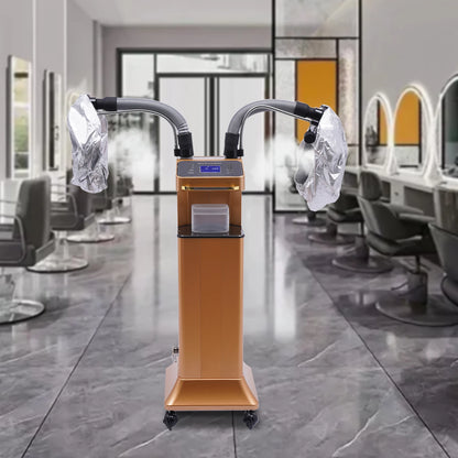 Nano Hair Steamer with Ozone Therapy & Adjustable Temperature (40-70°C)! Multi-Function Hair Care Device for Salon & Home Use