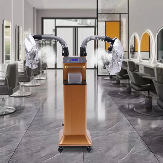 Nano Hair Steamer with Ozone Therapy & Adjustable Temperature (40-70°C)! Multi-Function Hair Care Device for Salon & Home Use