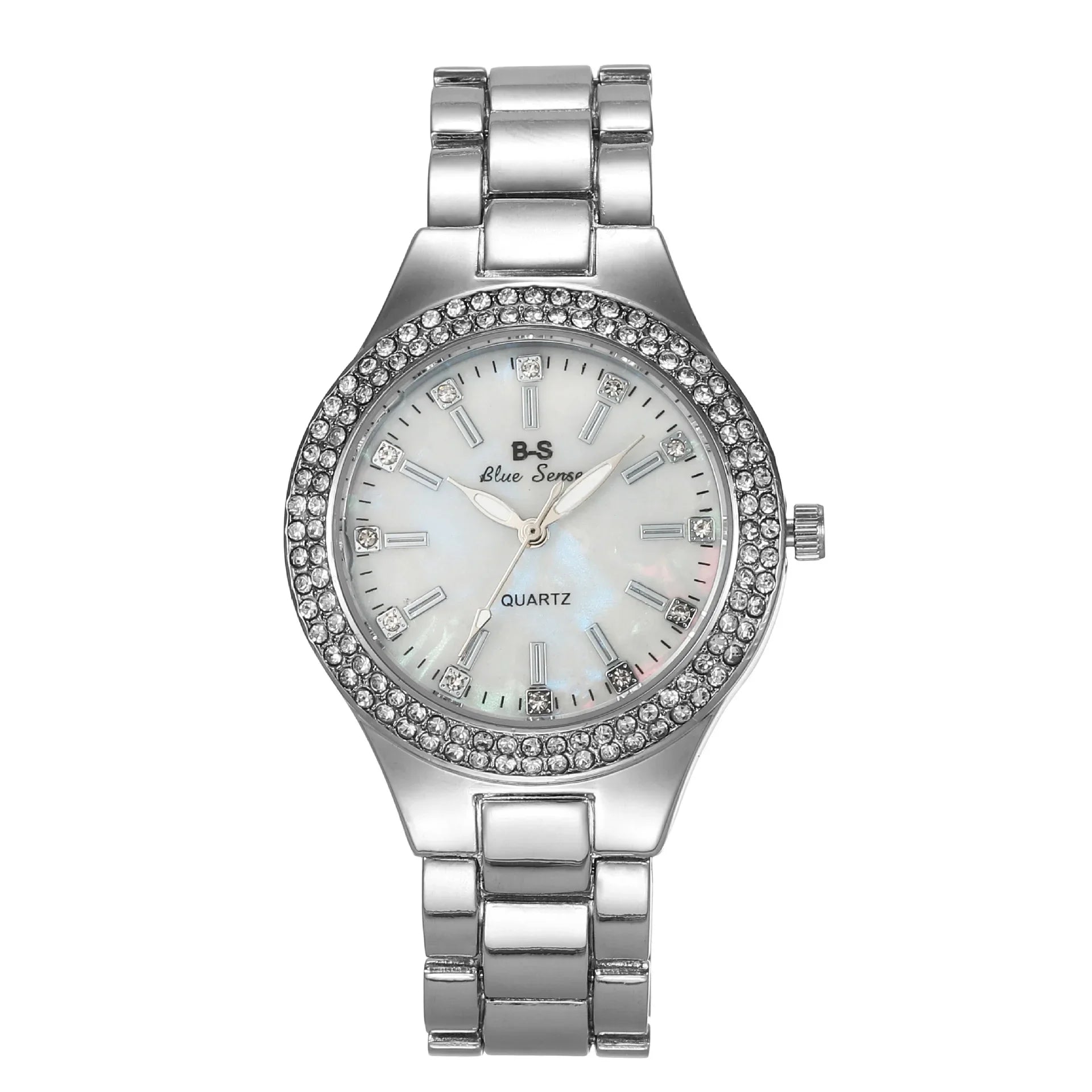 Fashion Casual Women Watch Elegant Luxury Brand Stainless Steel Strap Quartz Dress Watches For Woman Gifts.