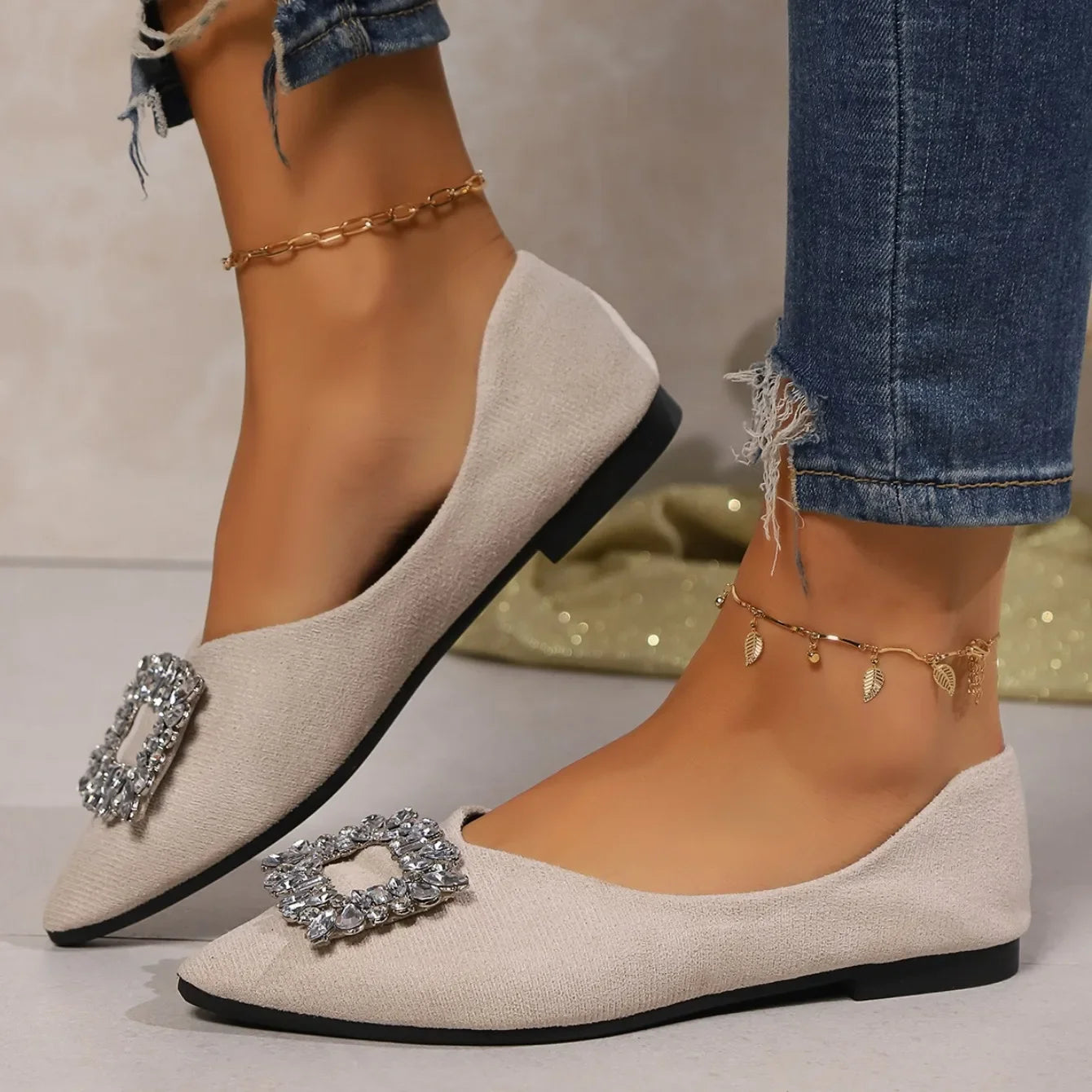 Women Flat Shoes 2024 Spring and Autumn Loafers Mesh Breathable Shoes for Women Comfortable Luxury Brand Casual Sneakers Women.