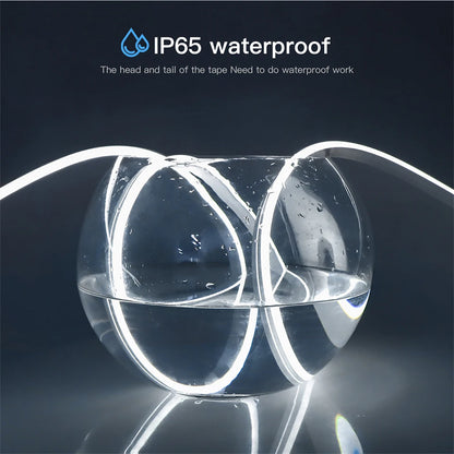 USB 5V LED Neon Sign Light Strip, Dimmable Penetrating Wooden Touch Sensor Switch & Remote Control Flexible Tape Silicone Decor.