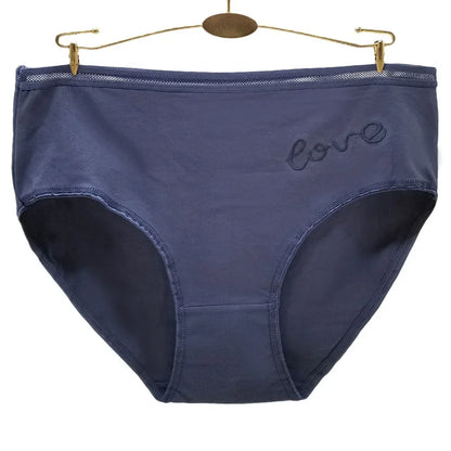 Panties Plus Size Cotton Underwear Women Briefs Woman Knickers Lady Lingerie Girl intimate Large 3 Pieces/Lot.