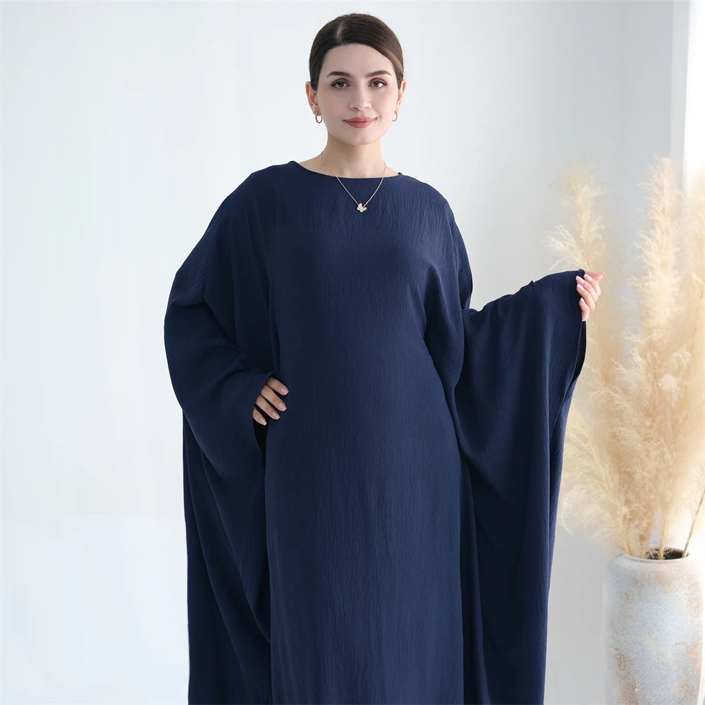 Ramadan Eid Baumwolle Leinen Khimar Abaya Set Dubai Muslim Sets Hijab Kleid Kaftan Abayas Kaftan Marocain Femme Vestidos Para Mujer