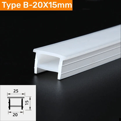 Recessed Black Silicone Tube LED Neon Light Flexible Rope Channel Diffuser WS2811 WS2812B Outdoor Waterproof Ribbon Strip Lights